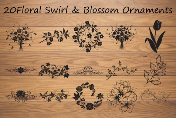 Elegant Flowers Graphics for Handmade Creators