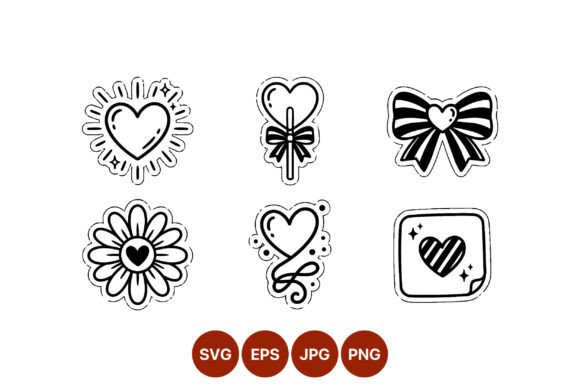 Heart Icons for Creative Sellers
